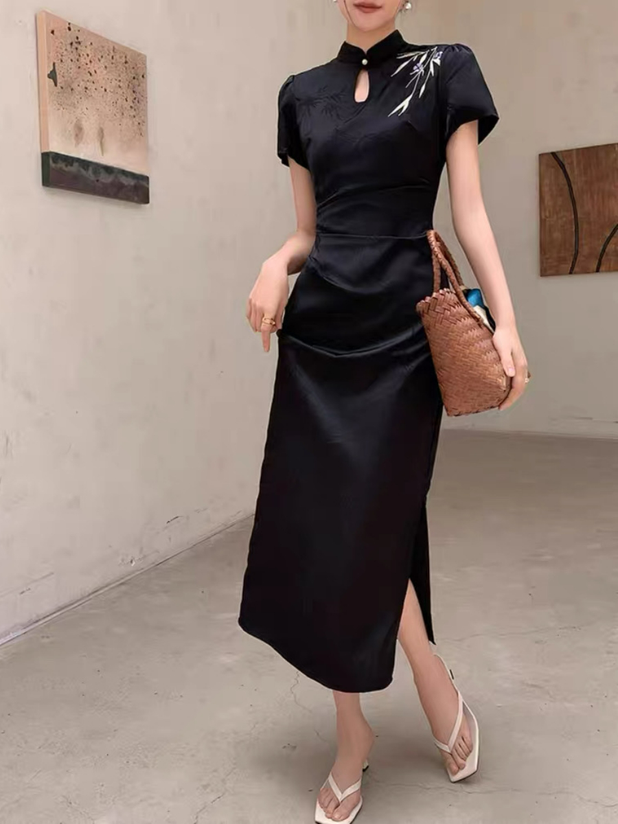 Yu An Short Sleeve Cheongsam