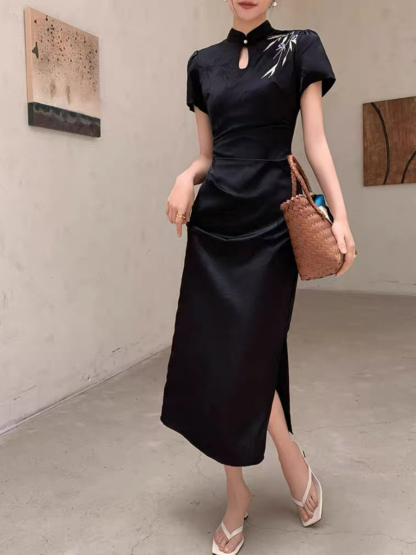 Yu An Short Sleeve Cheongsam