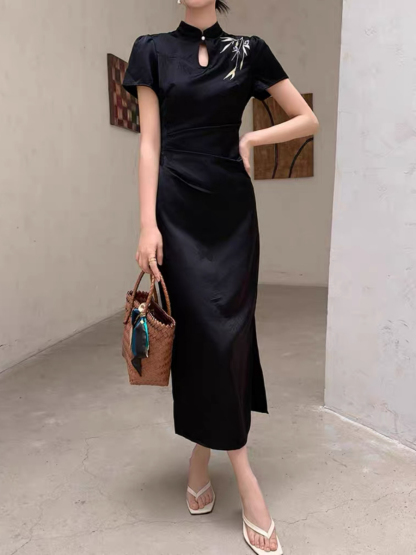 Yu An Short Sleeve Cheongsam