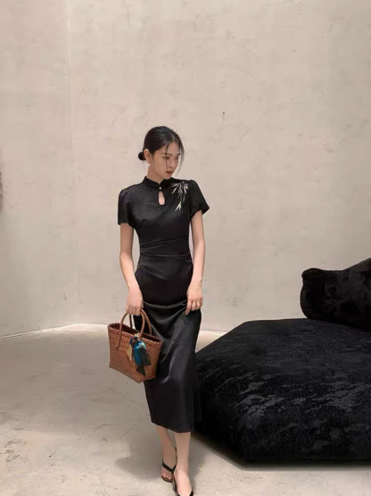Yu An Short Sleeve Cheongsam