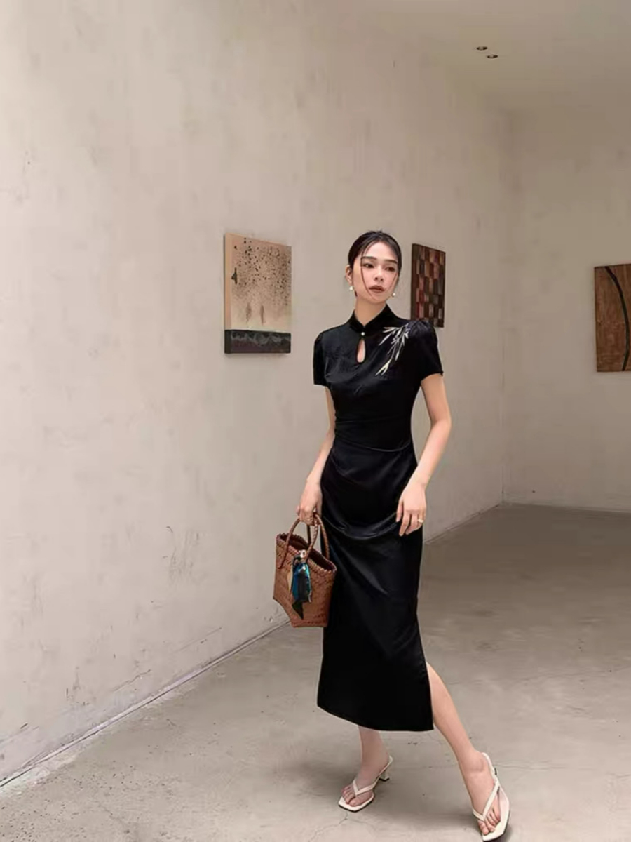 Yu An Short Sleeve Cheongsam