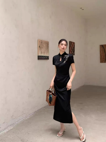 Yu An Short Sleeve Cheongsam