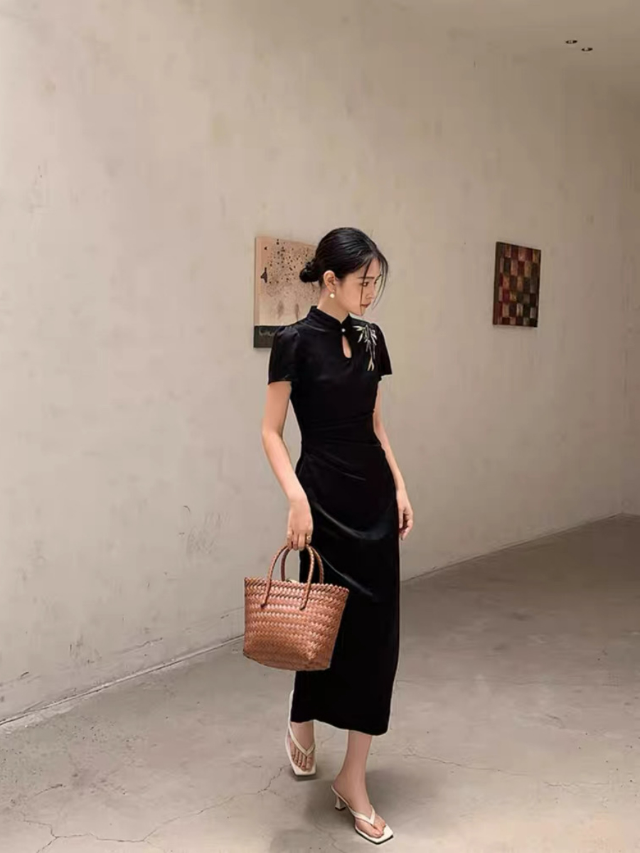 Yu An Short Sleeve Cheongsam