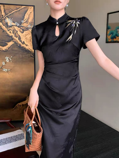 Yu An Short Sleeve Cheongsam