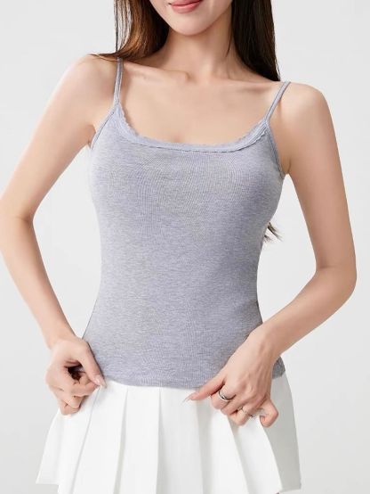 Emmy Lacey Trim Padded Cami Top