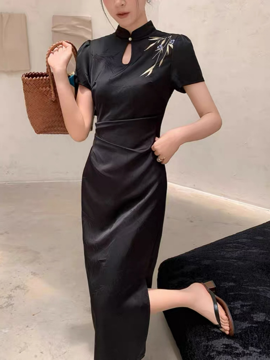 Yu An Short Sleeve Cheongsam