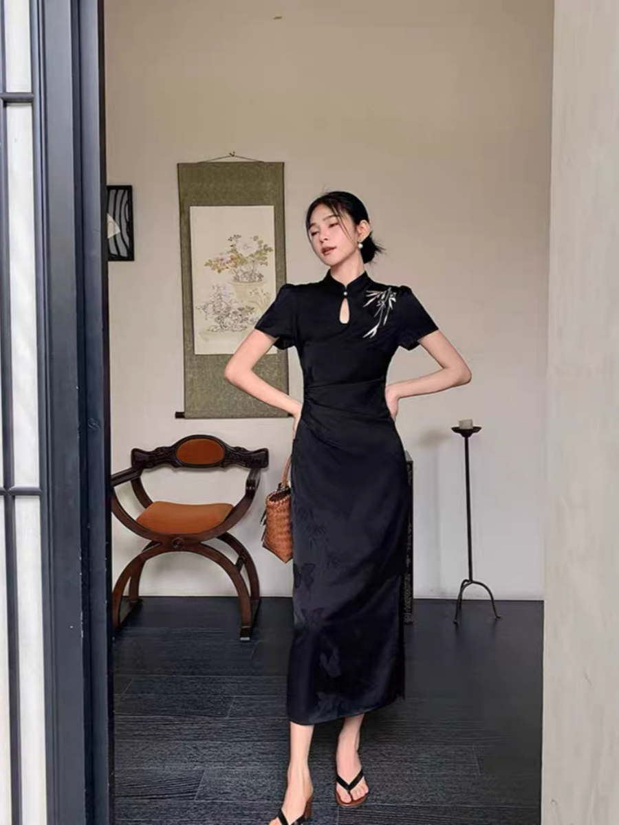 Yu An Short Sleeve Cheongsam