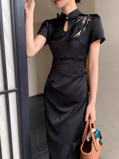 Yu An Short Sleeve Cheongsam