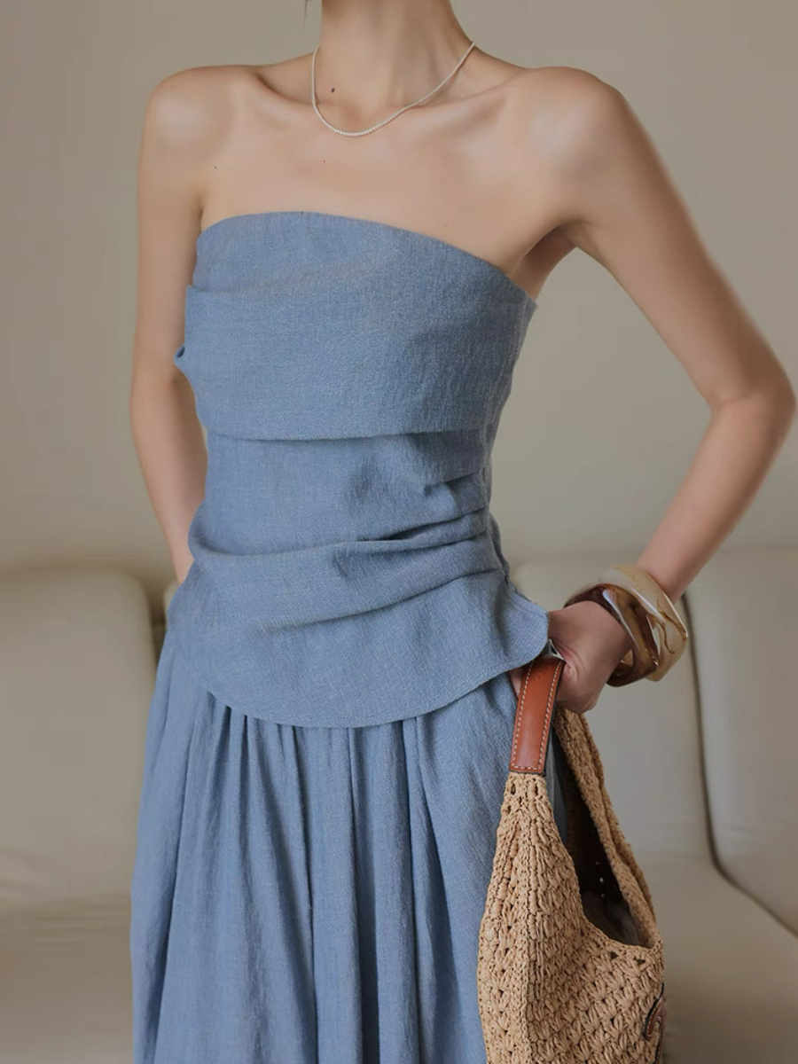 Margot Tube Top & Culottoes & Skirt