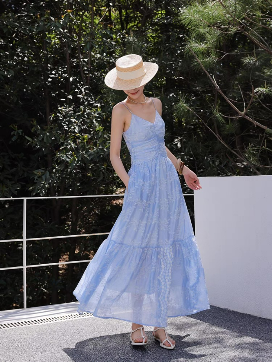 Maliyah Embroided Cami Dress