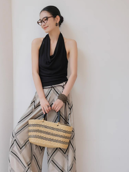 Michelle Grid Culottes