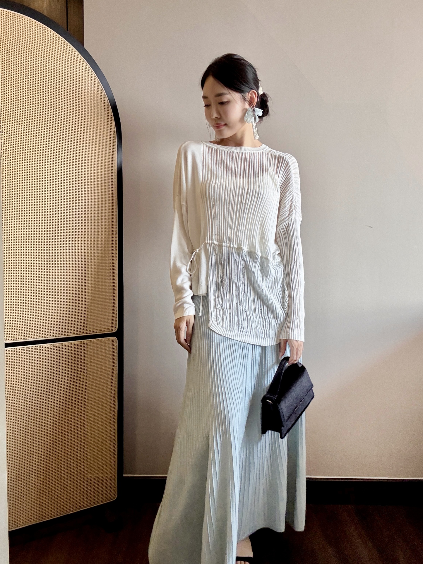 Erin Sheer Knit Top
