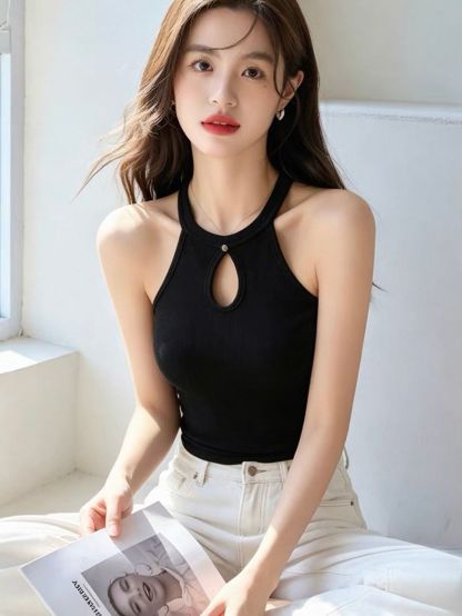 Estelle Halter Neck Padded Top
