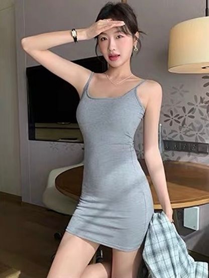 Evren Basic Padded Cami Dress