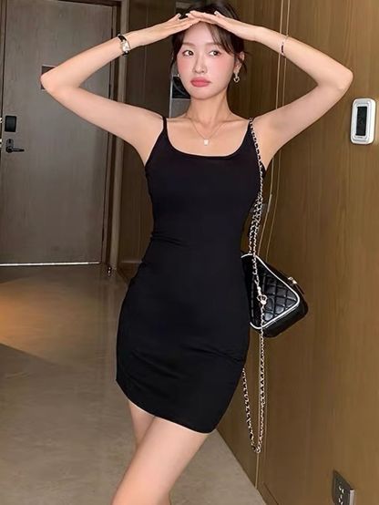Evren Basic Padded Cami Dress