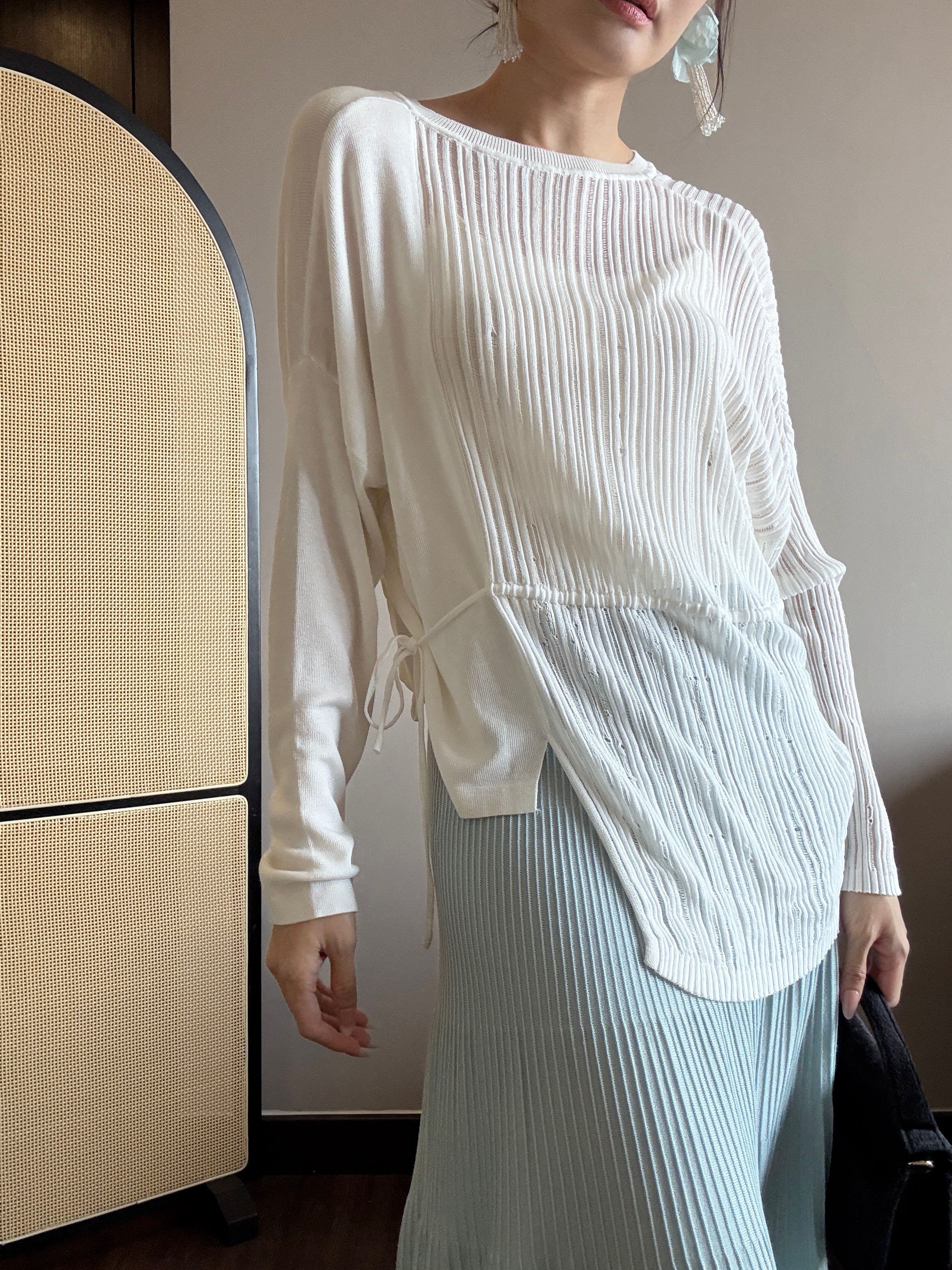 Erin Sheer Knit Top