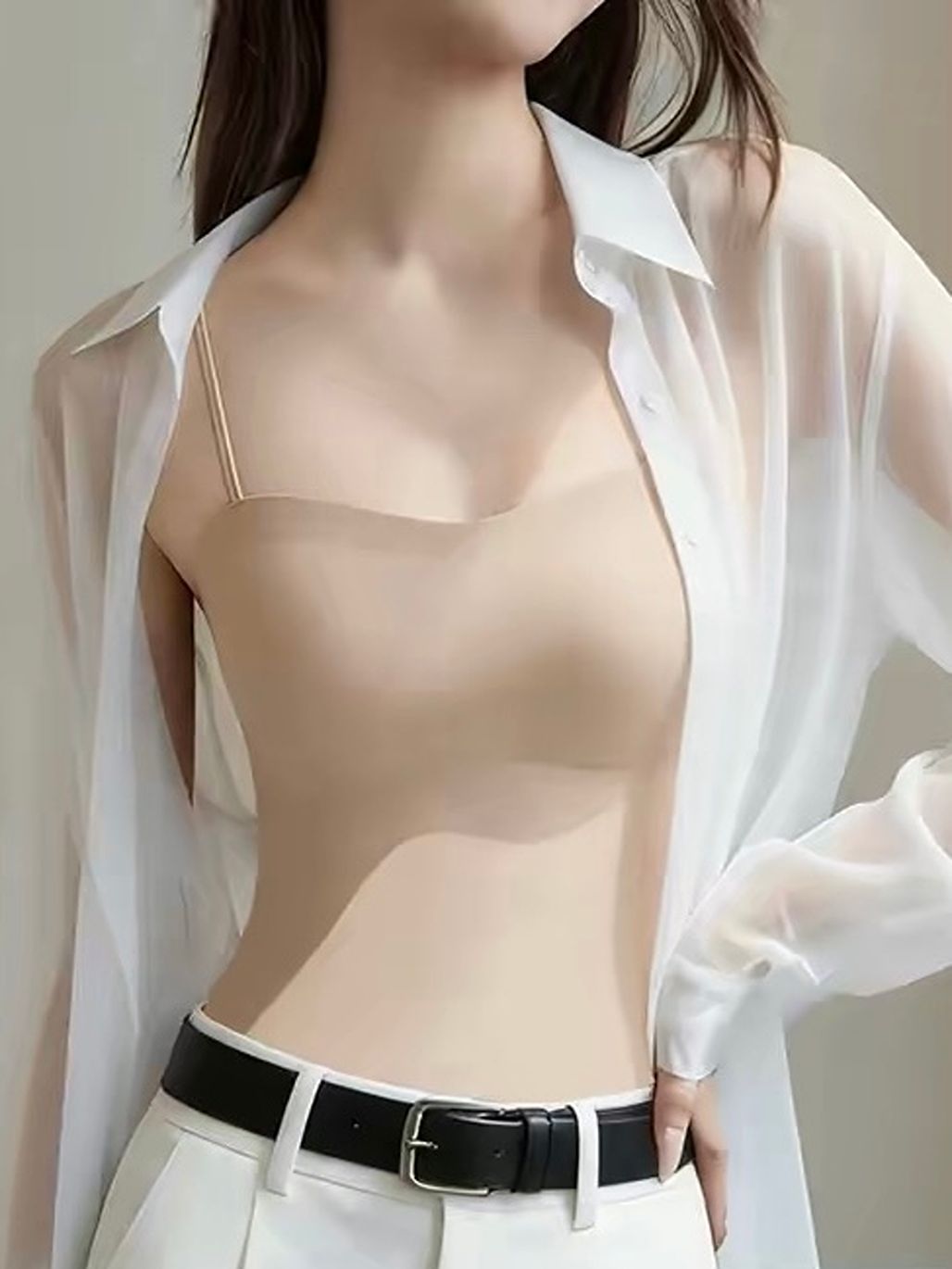 Eleni Bustier Seamless Padded Cami Top