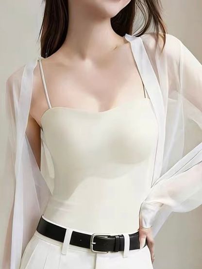 Eleni Bustier Seamless Padded Cami Top
