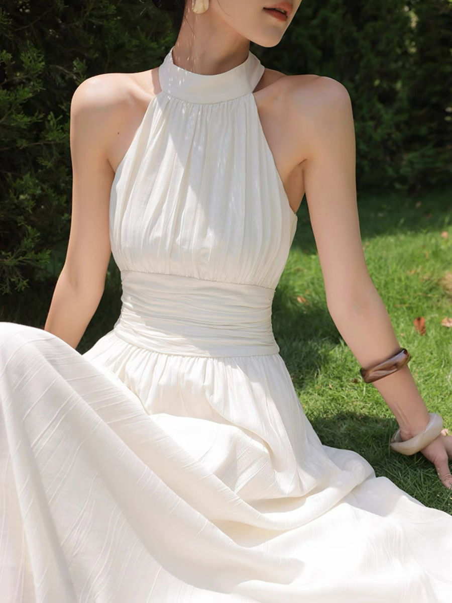 Maysha Halter Neck Dress