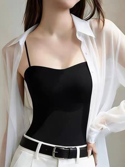 Eleni Bustier Seamless Padded Cami Top