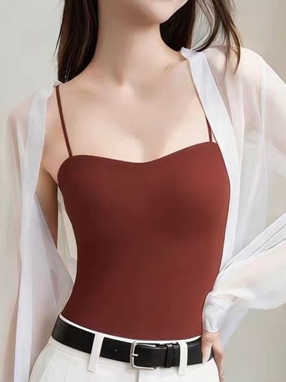 Eleni Bustier Seamless Padded Cami Top
