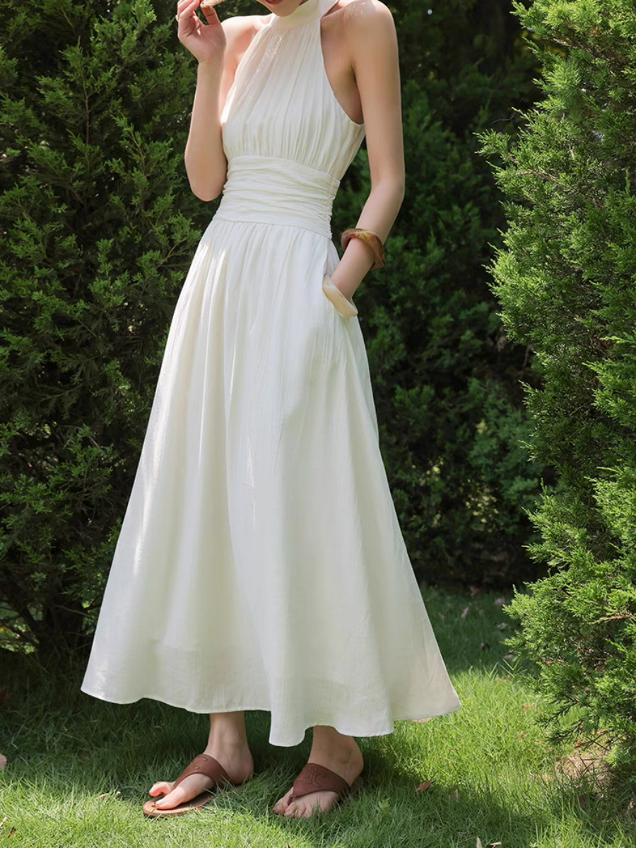 Maysha Halter Neck Dress