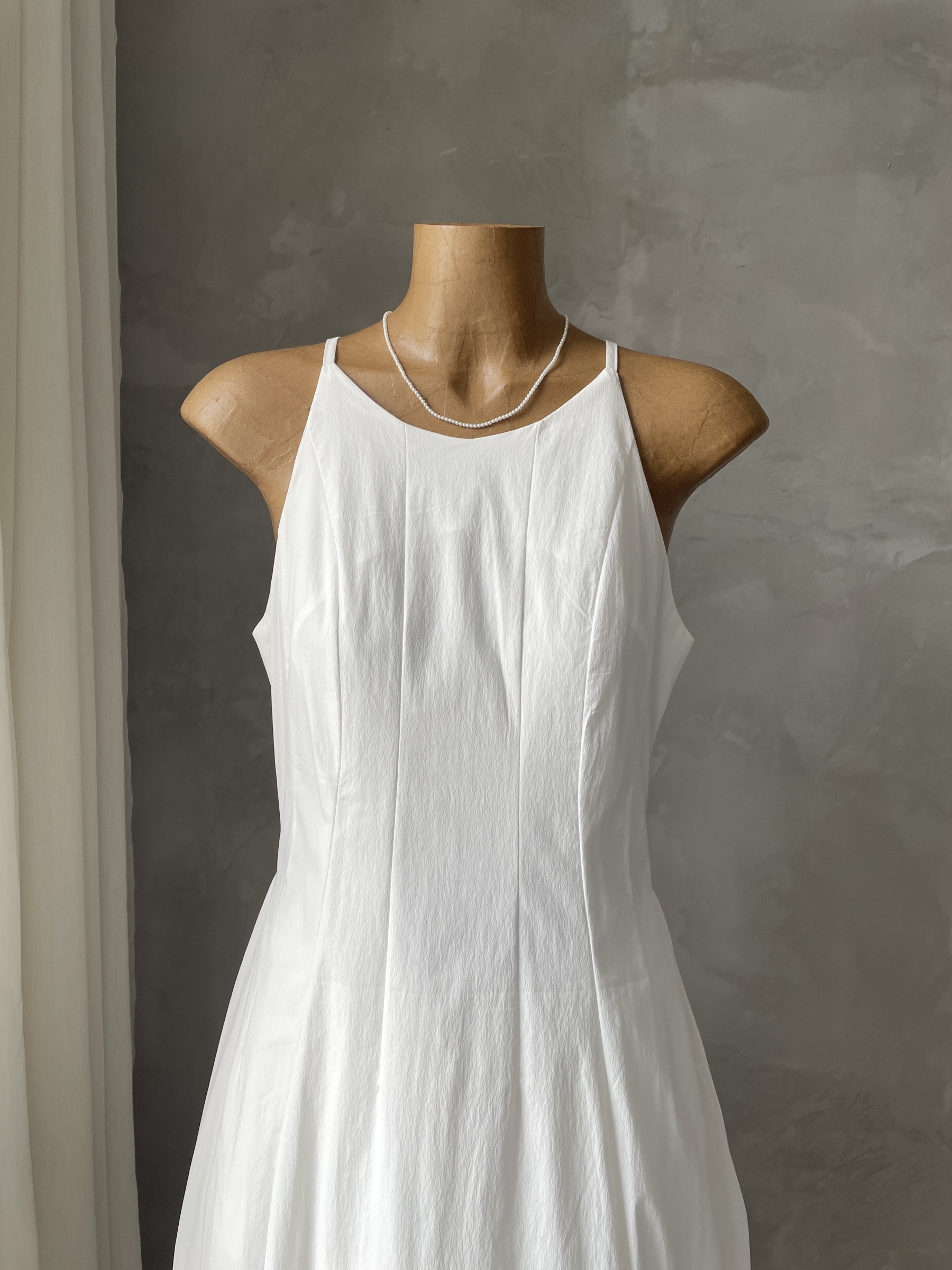 Keyla Halter Neck Dress with Pocket-The Black Bow-