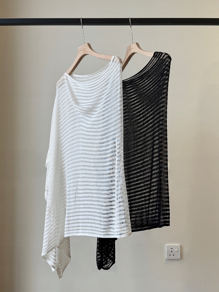 Yelene Sheer Cape Shawl