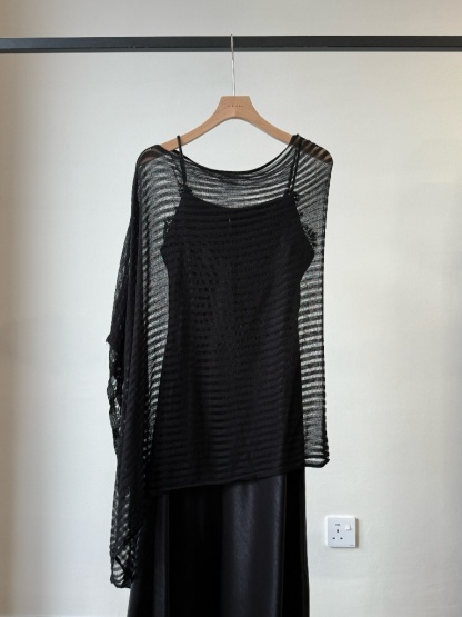 Yelene Sheer Cape Shawl