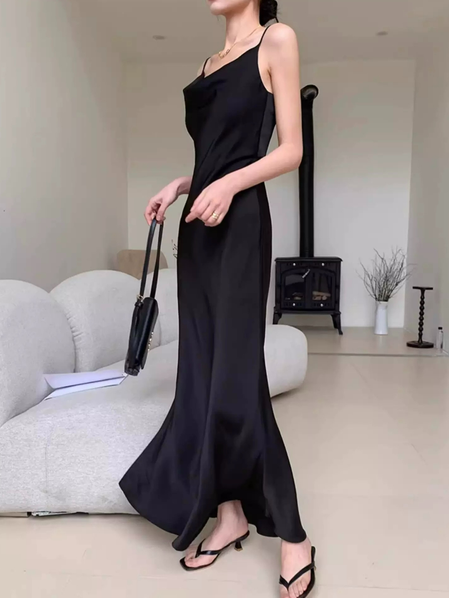 Yandy Swing Collar Cami Dress