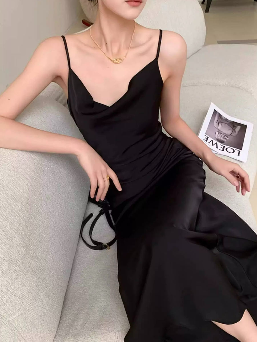 Yandy Swing Collar Cami Dress