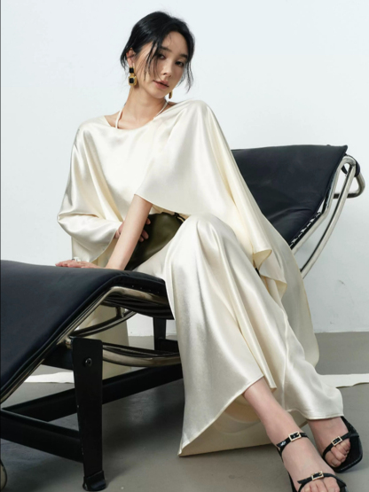 Yeena Bare Back Shawl Dress