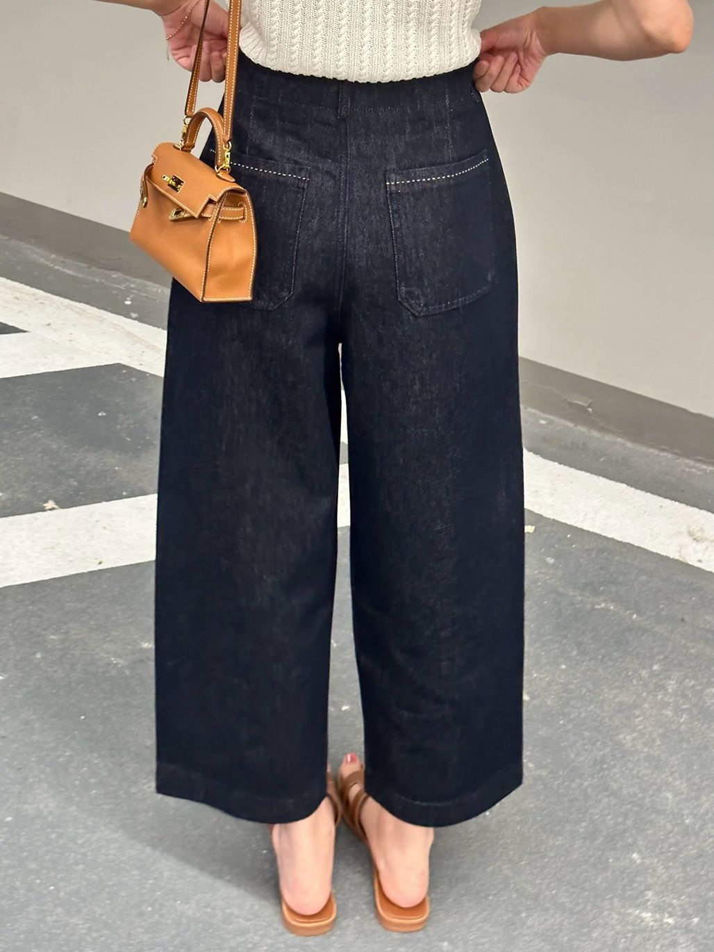 Venona Relaxed Wide-Leg Denim Pants