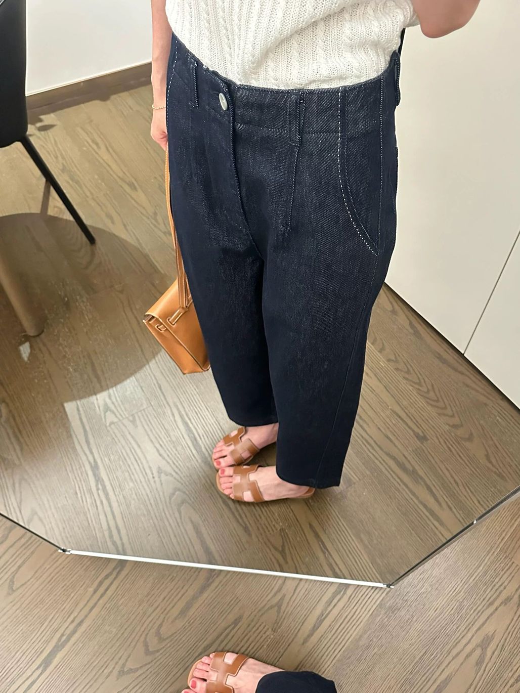 Venona Relaxed Wide-Leg Denim Pants