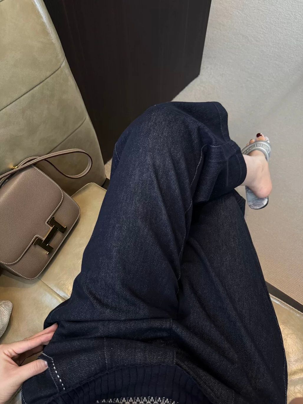 Venona Relaxed Wide-Leg Denim Pants