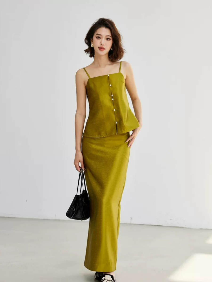 Yazzy Cami Top & Skirt Set