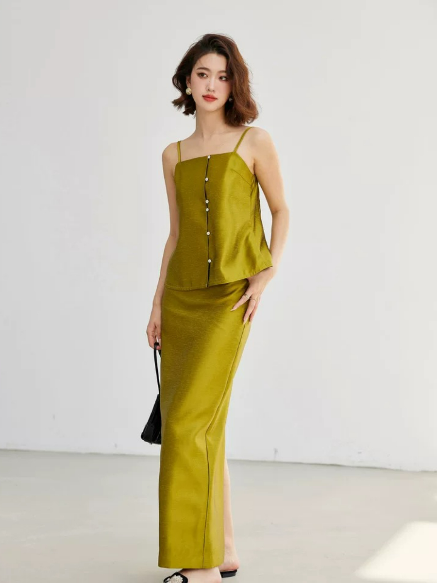 Yazzy Cami Top & Skirt Set