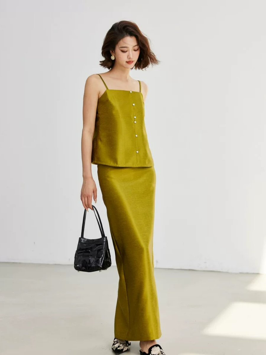 Yazzy Cami Top & Skirt Set