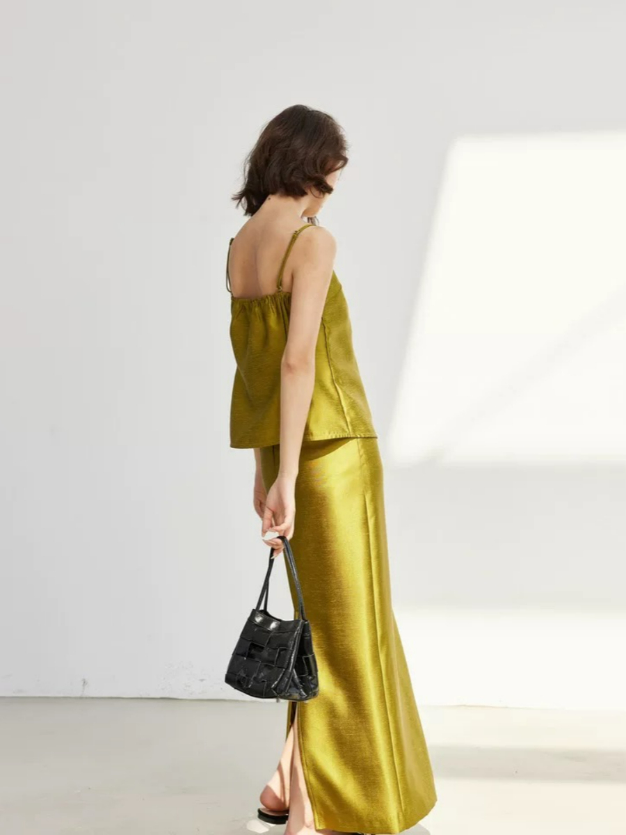 Yazzy Cami Top & Skirt Set