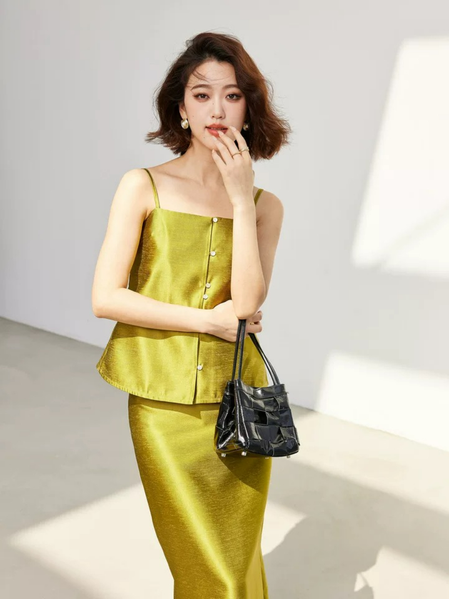 Yazzy Cami Top & Skirt Set