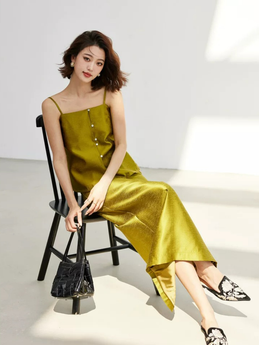 Yazzy Cami Top & Skirt Set