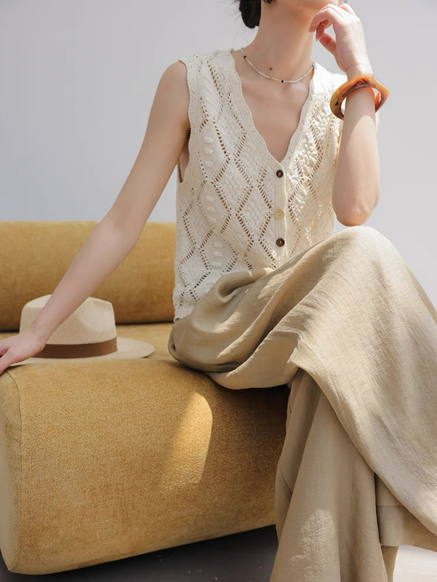 May Crochet Sleeveless Top