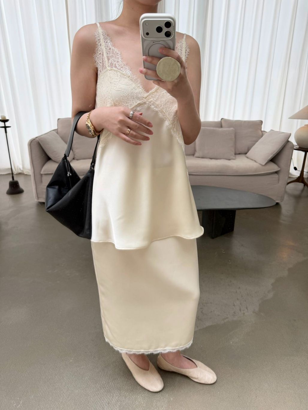 Priscilla Lacey Cami Top & Skirt (Items sold seperately)
