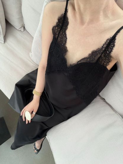 Priscilla Lacey Cami Top & Skirt (Items sold seperately)