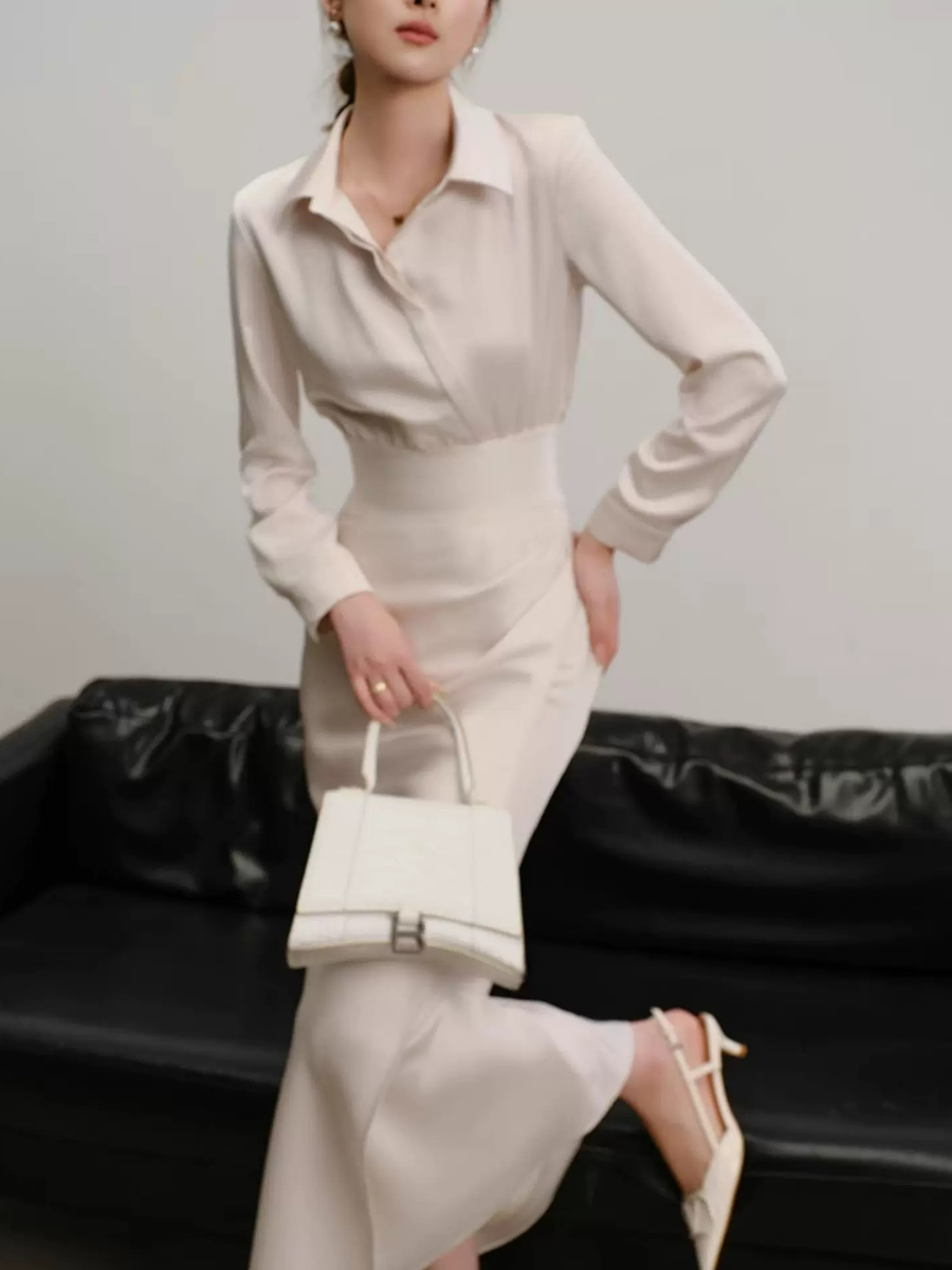 Yolette Shirt & High Waist Skirt