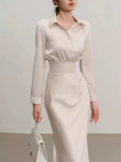 Yolette Shirt & High Waist Skirt