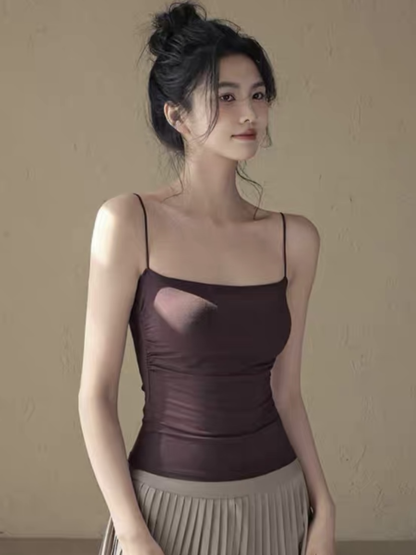 Dorian Padded Cami Top-The Black Bow-