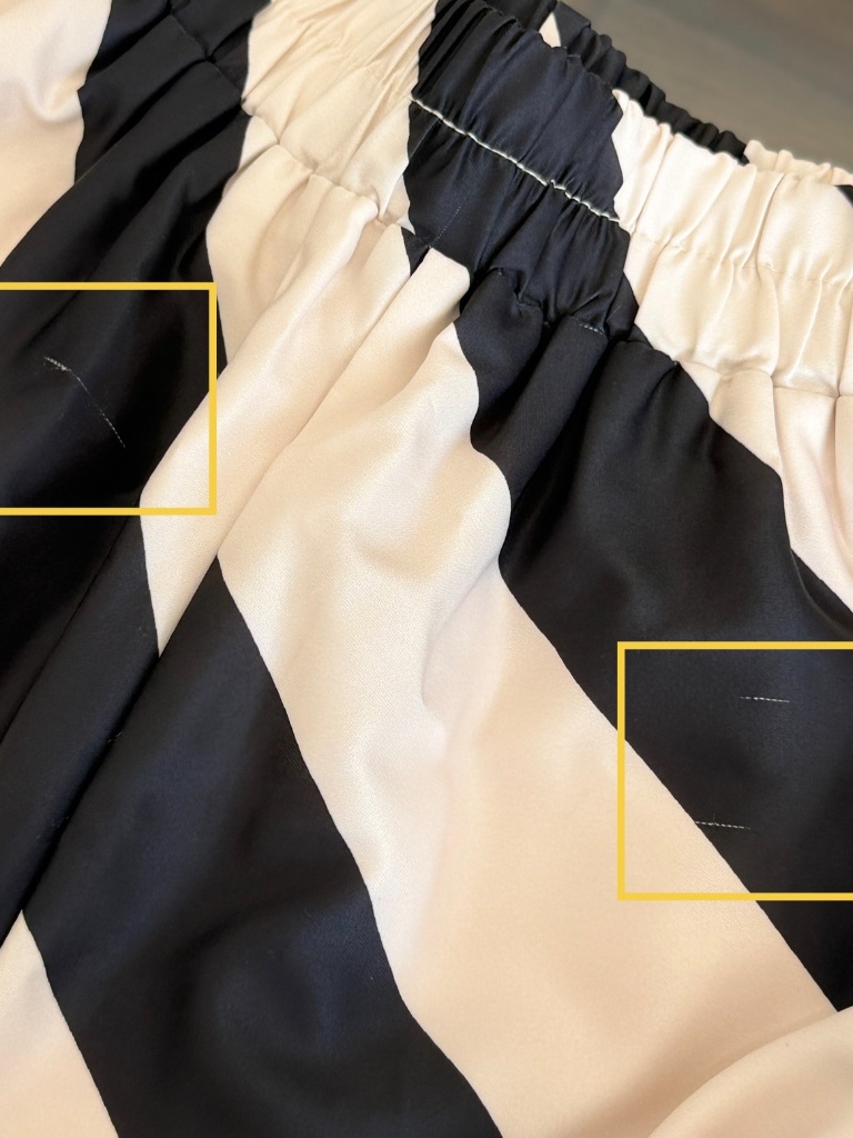Hadleigh Bold Stripes Culottes (Rejected-M size)