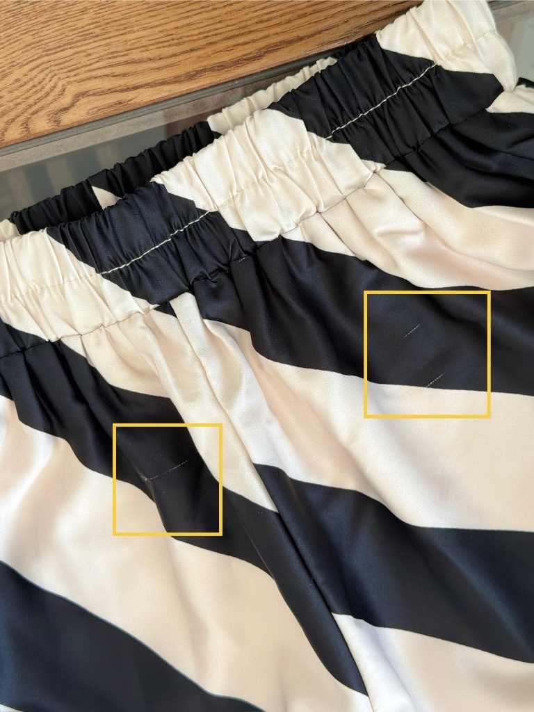 Hadleigh Bold Stripes Culottes (Rejected-M size)