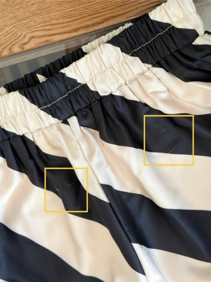 Hadleigh Bold Stripes Culottes (Rejected-M size)